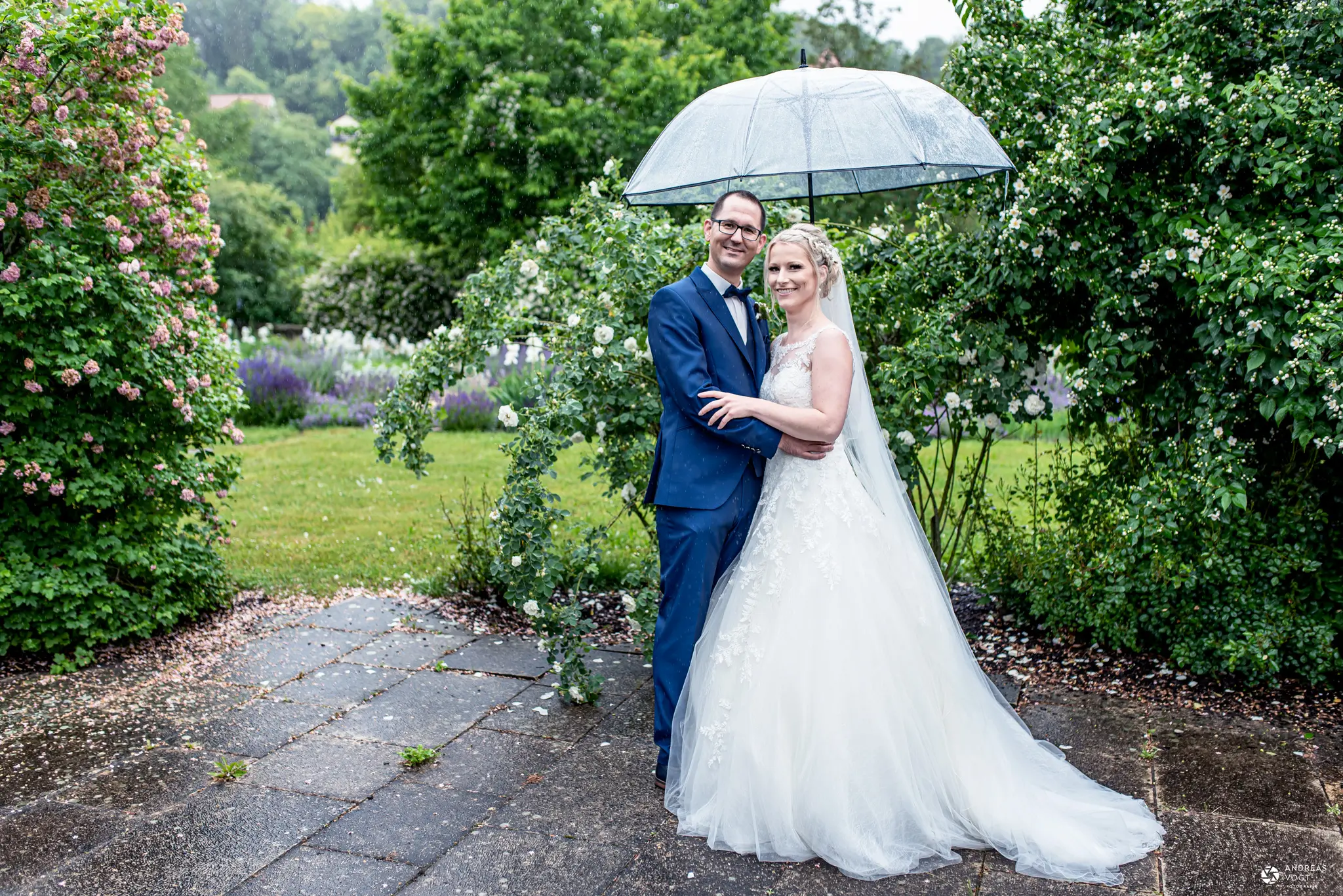 Hochzeitsfotos in Heidenheim bei Regen - Fotograf Andreas Vogt