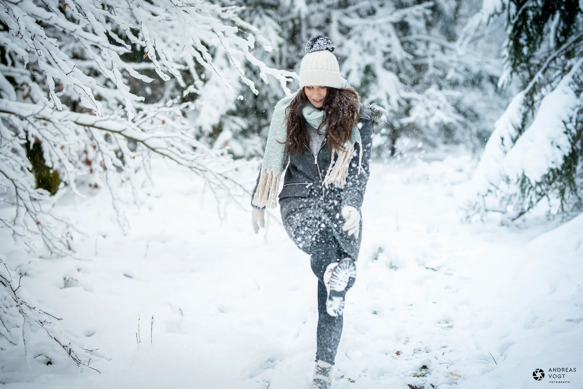 Winter-Portraits mit Farina in Aalen - Fotograf Andreas Vogt